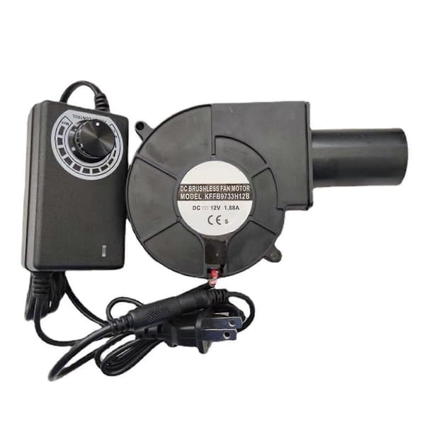 Strømforsyning Blæser Luftopsamlingskanal Justerbar Holdbar Sort Usb Plast Dc 12v Bærbar Variabel Hastighedsregulator