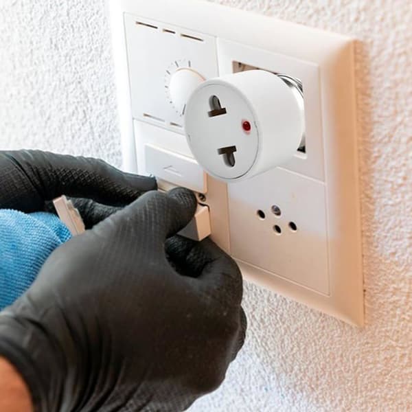 Stykker E27 Sokkelomformerdeksler med Adapterplugg, Sokkel, Pæreuttak, Lampeholder