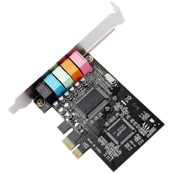 PCIe lydkort 5.1, PCI Express Surround-kort 3D Stereo Audio