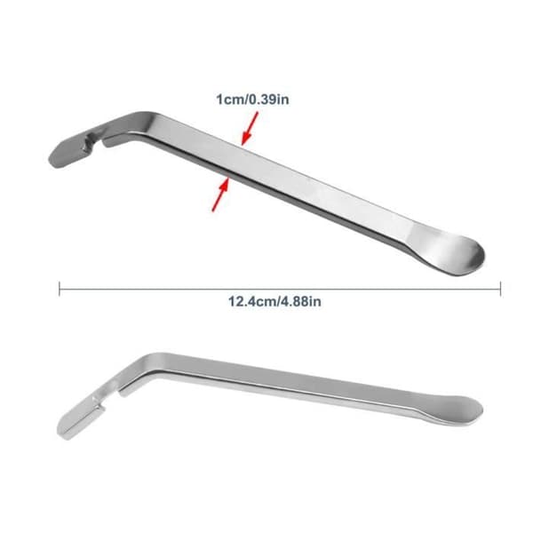 Dækmonteringsjern - Ikke specificeret - 3 STK - Rustfrit stål - Ergonomisk - Holdbar