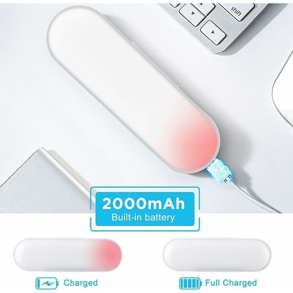 LED-kaappivalo himmennettävä ladattava 2000 mAh johdoton, Led St
