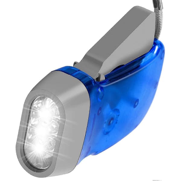 3 LED Dynamo Håndsving Lommelygte NR Ingen Batteri Lommelygte