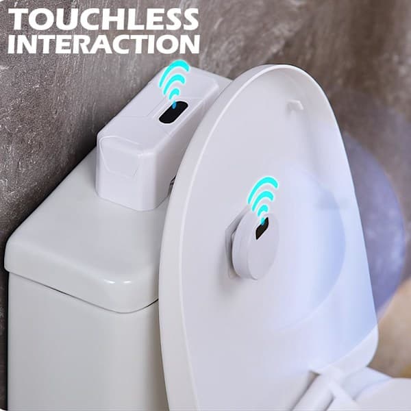 Automatisk toiletskyl, berøringsfri toiletskyl, infrarød sensor toiletskylsæt, toiletskyl - bekvemmelighed lige ved hånden