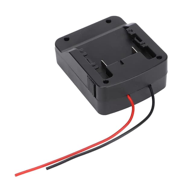 Lithium Batteri Adapter Slide Style Kompakt Design Trådløs Strømstik til METABO 18V
