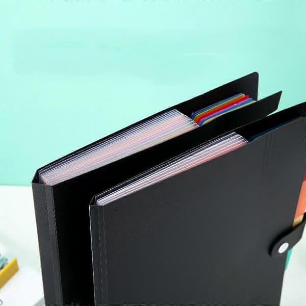 Udvidet Mappe A4 Udvidet Mappe Organizer Brev Mappe Organizer Rejsemappe 13 Studenterkontoretiketter