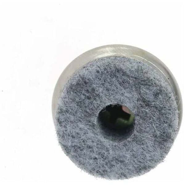 Sæt med 32 filtmøbelglidere, 24 mm i diameter, med skruer til træstole