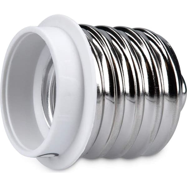 10x fatningsadapter - 10x E40 til E27 fatningskonverter - E27 lampeholderadapter til halogen LED-pære