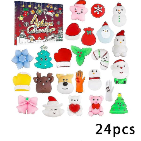 Jul 24 dager overraskelse blind boks nedtelling adventskalender overraskelse blind boks