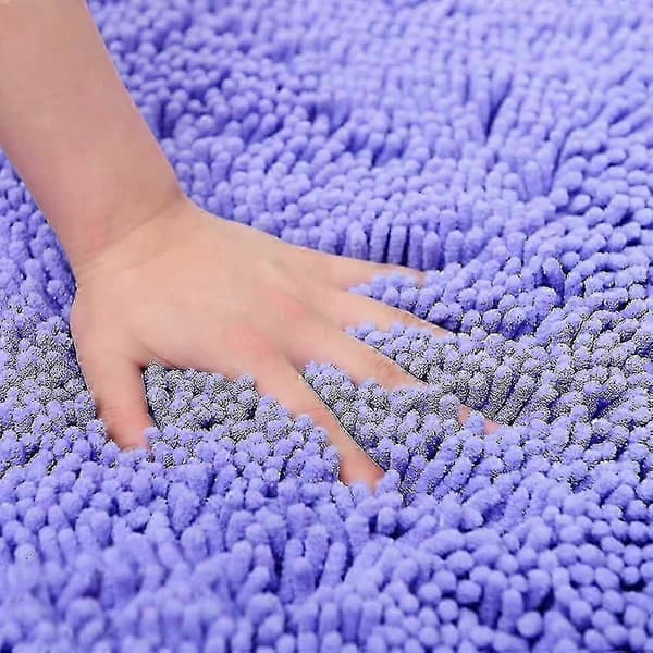 Bademåtte - Skridsikker måtte - Striber - Absorberende - - 50 X 80 Cm