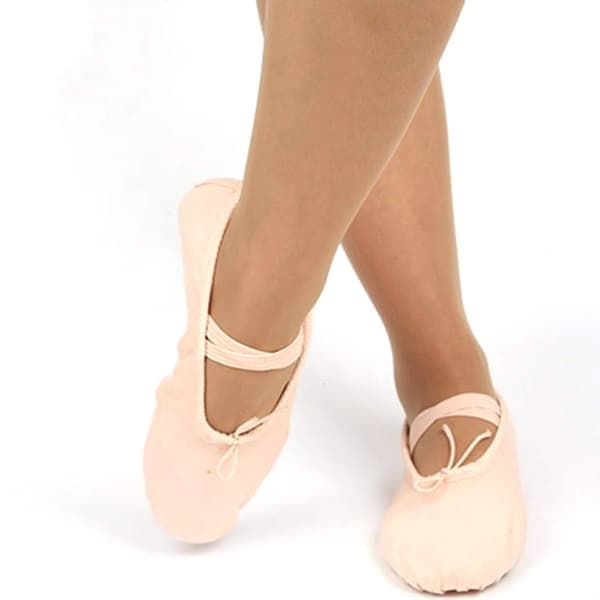 Bløde balletsko til børn og voksne, tåsko til dans, sneakers, balletdans, yoga, gymnastik, split-sål til voksne, hjemmesko