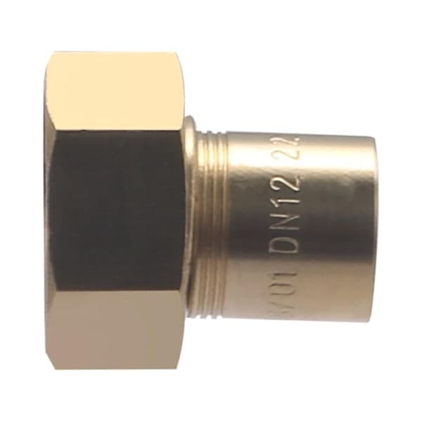 12 mm diameter glidkoppling - invändig svivel 15x21, förpackning med 10 kopplingar