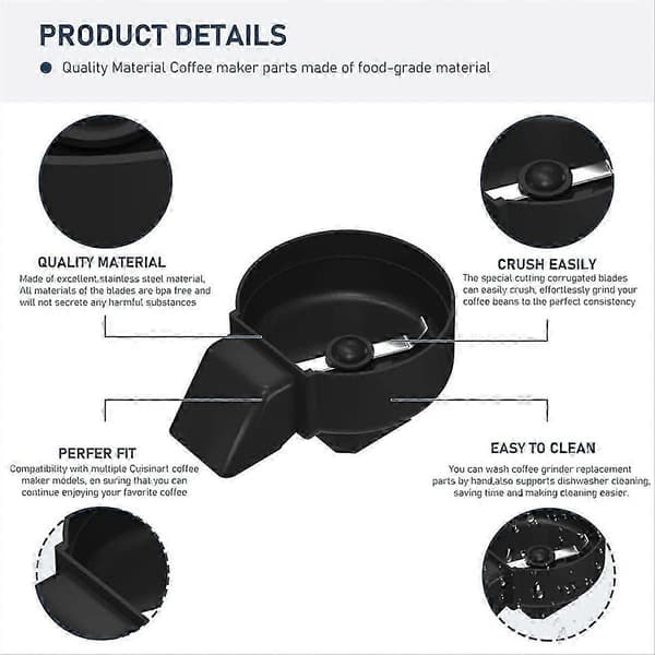 DGB-500GRD Kaffetrakter Kvernkurv for Flere Modeller