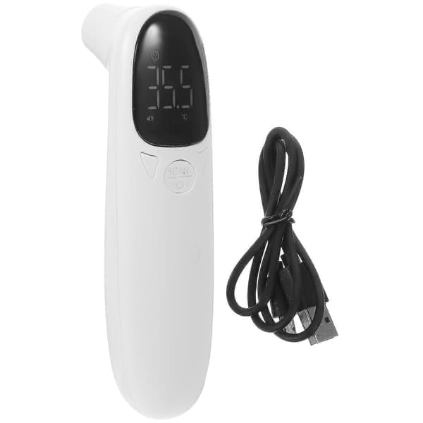 1 sæt kattehundetermometer Berøringsfrit øretermometer til kæledyr Genopladeligt termometer