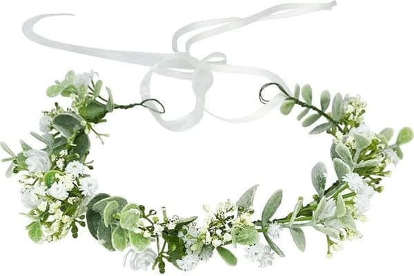 Blomsterkrans hår håraccessoarer blommor