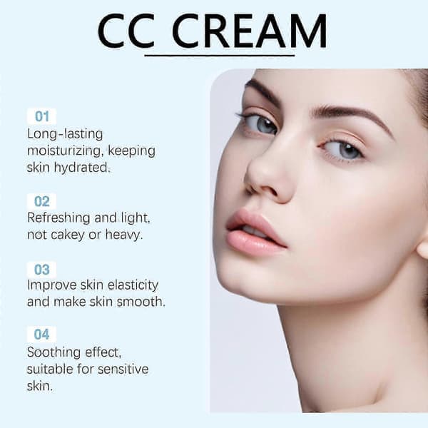 PrimeSkin CC+ Cream - Flydende foundation, Foundation Makeup, 1,8 fl oz/30ml