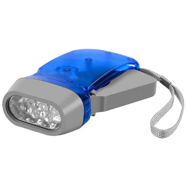 3 LED Dynamo Håndsving Lommelygte NR Ingen Batteri Lommelygte