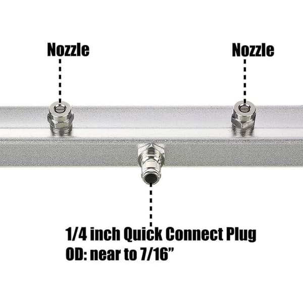 33 cm undervognsrenser, 4000 PSI bilundervognsrenser med 45° vinkel til professionel bilundervogn