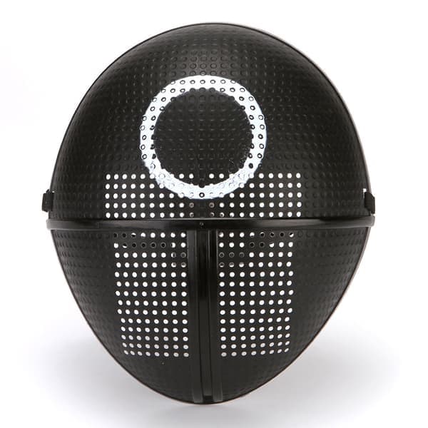 Squid Game-masker, størrelse voksenkostymemasker avrundet Rounded