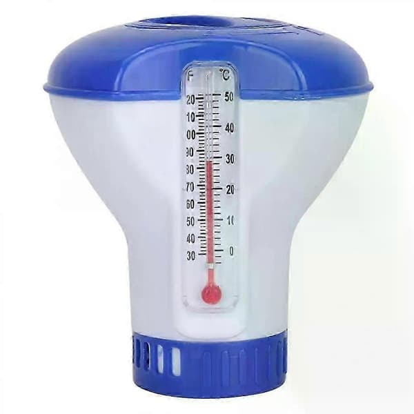 Klor Brom Tabletter Flytande Dispenser Floater Spa Bubbelpool Pool Tillbehör
