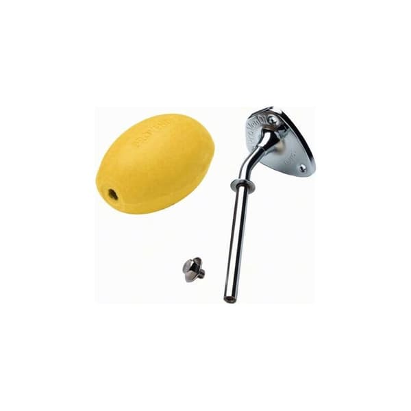 Tvåldispenser – Roterande citrongul förkromad mässing väggmonterad 10,6x6,5x7,6cm