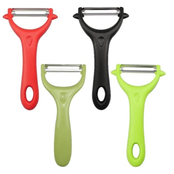 Grönsaksskalare - Rostfritt Stål - 4 Delar - Ergonomisk - Rostfri - Modern Design