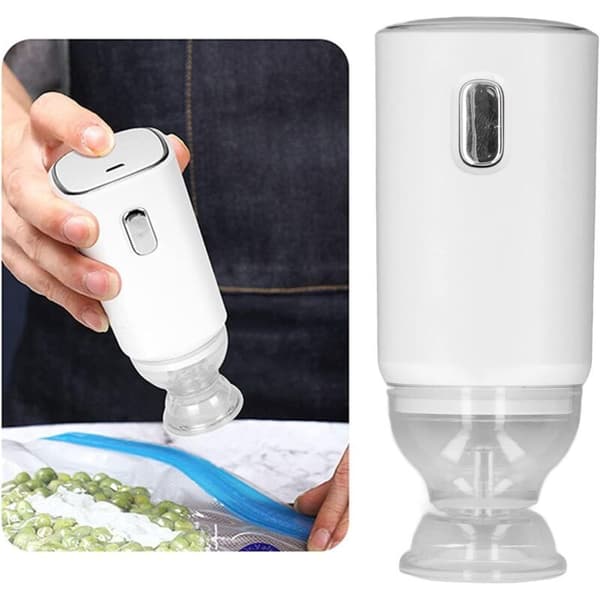 Miniluftpump – 5V automatisk vakuumpump för resväskor – USB-uppladdningsbar