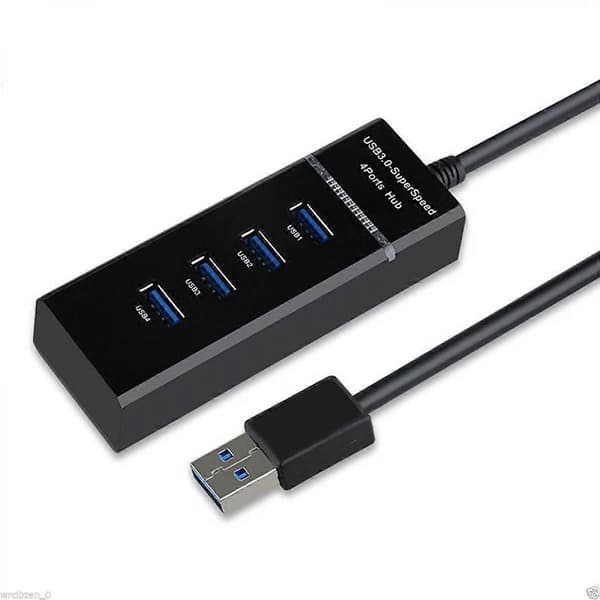 USB3.0 4-ports HUB hub computer USB multi-interface splitter USB splitter en til fire udvidelse høj hastighed