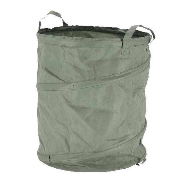 Sammenklappelig bladopsamlingspose - HAVEVÆRKTØJ - Grøn - D 50 cm - H 64 cm - Genanvendt plast