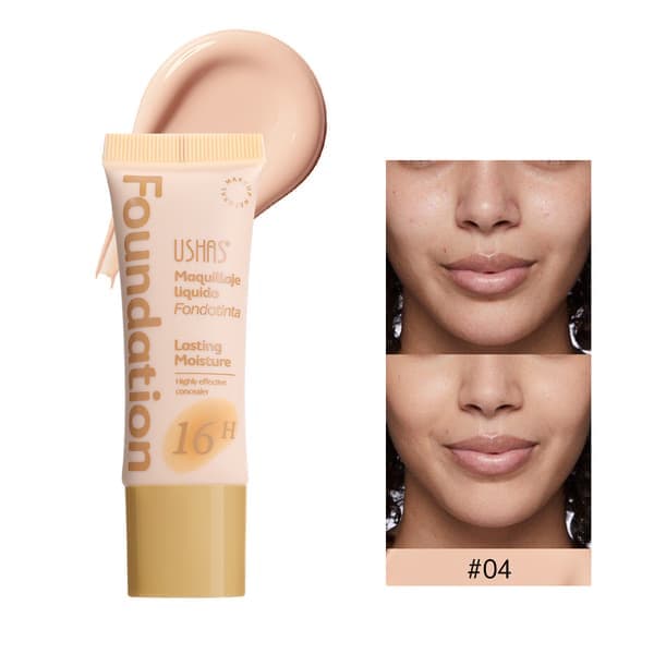 2026 Ny Concealer Foundation, Dekker Mørke Ringer og Akne Arr, Vanntett og Langvarig UC100 #04