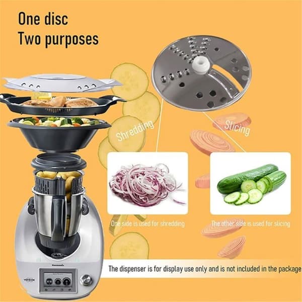 Foodprocessor tilbehør - Til Thermomix TM5 TM6 - Multifunktionelle skæretilbehør