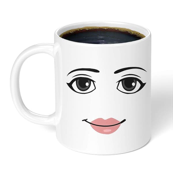 SSRGV Rolig Spelarmugg, Födelsedagsmugg, 11oz Nyhetskaffekopp, Vit, 1 styck (förpackning med 1)