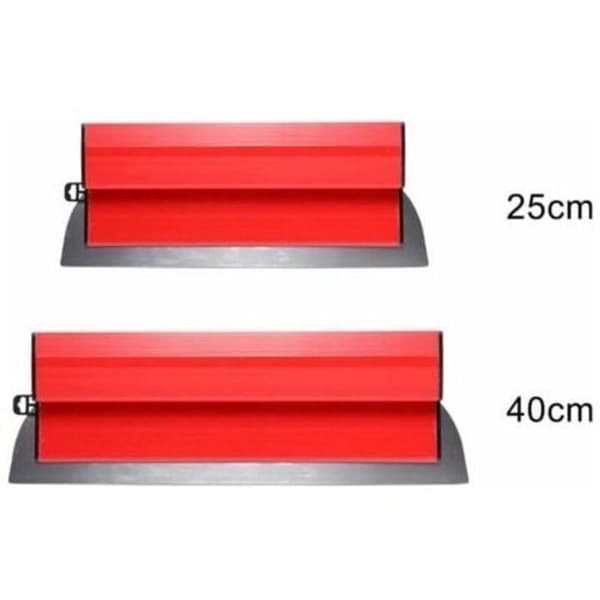-2 stk. glitteklinge 25 cm + 40 cm, glittespartelklinge, effektiv, slidstærk afskrabningsklinge til ubesværet brug