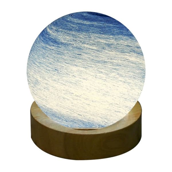 Blue Moon nattlyskule med stativ, original gave
