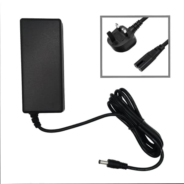 24V strømforsyning for Logitech G25, G27, G29 Racing Wheel EU-plugg