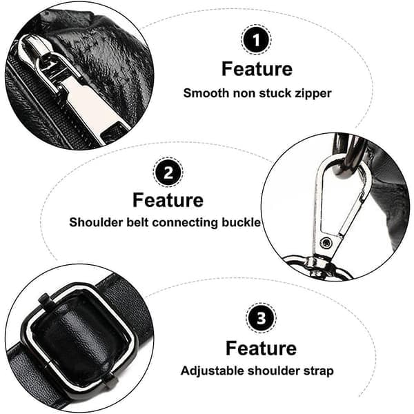 Handväskor för kvinnor, plånböcker, mjukt PU-läder, damväskor, crossbody-väska, axelväska med flera fack