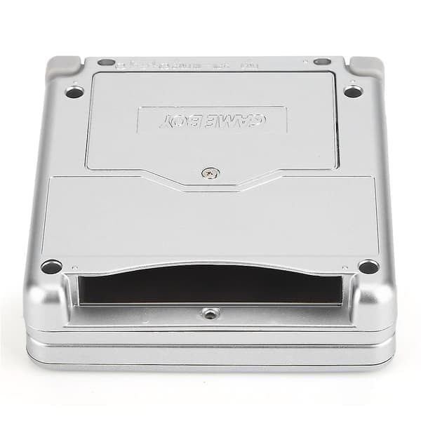 Beskyttende ABS-etui til Nintendo Game Boy Advance Gba Sp, reservedele, sølv