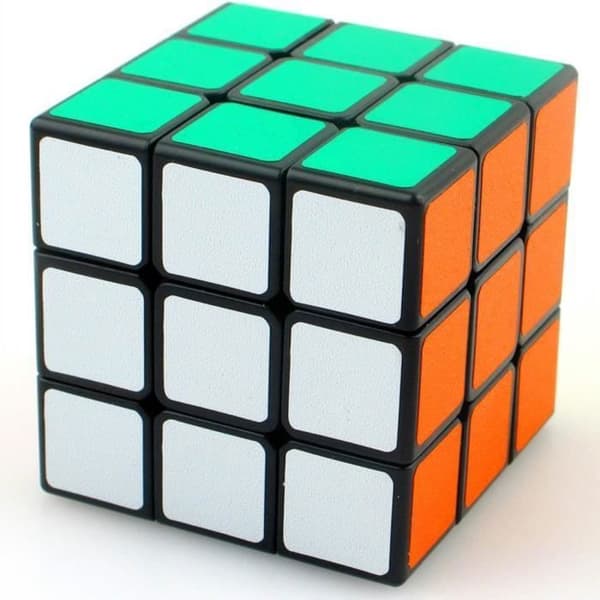 Magic cube 3x3x3 pulmapeli - Magic - 57x57x57 mm - Musta.