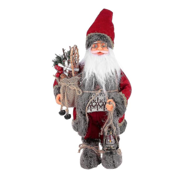 Jultomte skrivbordsprydnad för vinterfirande, mångsidig användning