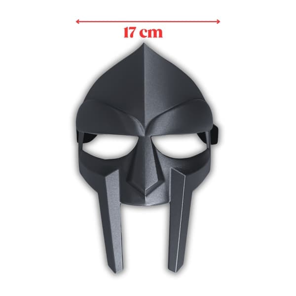 Cosplay Gladiator Halloween Festmaske Sort L black