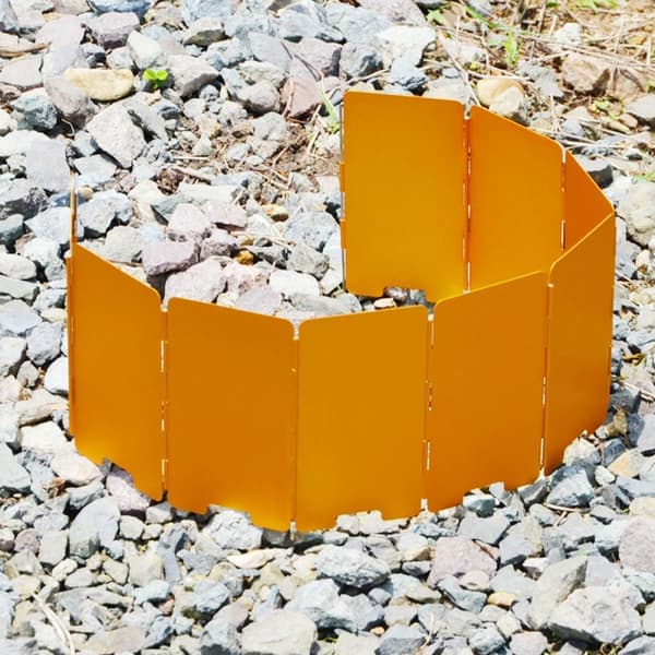 Camping Kök Vindruta 8 Paneler Aluminium Vindruta