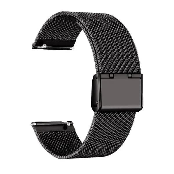 Garmin Urrem – Metalrem til Vivoactive 3/4/5, Forerunner, Venu – Vælg Bredde & Farve Black 22mm width
