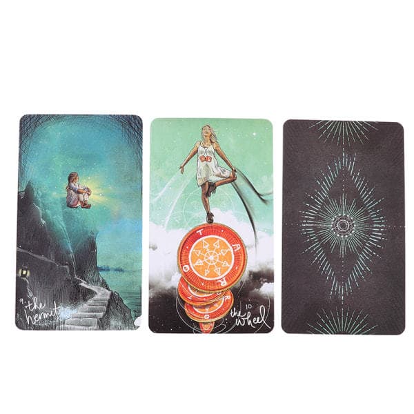 Light Seer's Tarotkort - Engelsk Spådom for Brettspill