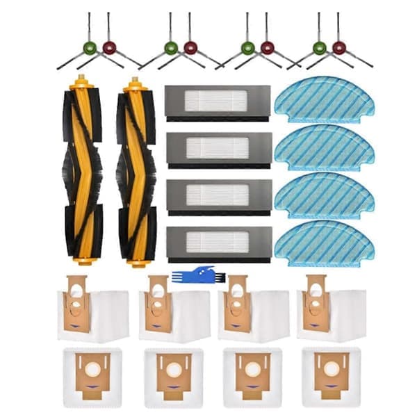 Reservedele til Ecovacs DEEBOT N10+/N10 Plus, OZMO N8+/N8 Pro+ tilbehørssæt, T8+/T8 AIVI+/T9+