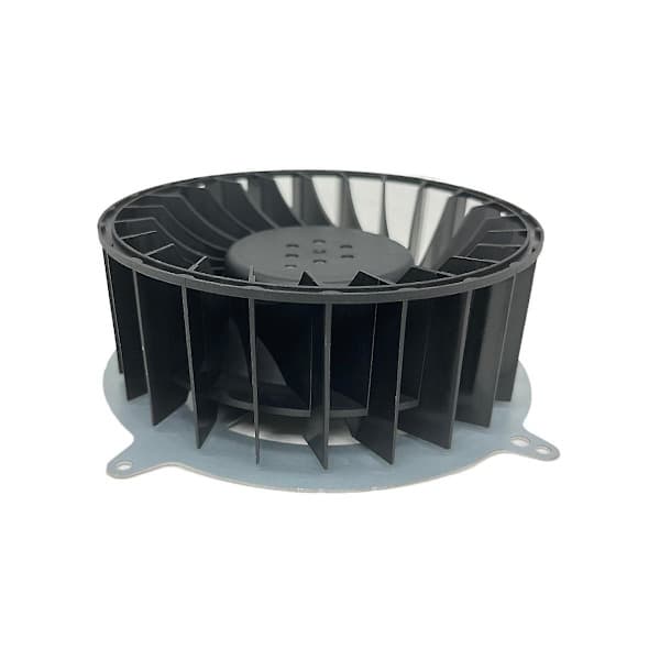 150 mm centrifugalventilator DC 12V 24V DC Stille luftrenser centrifugal køleventilator