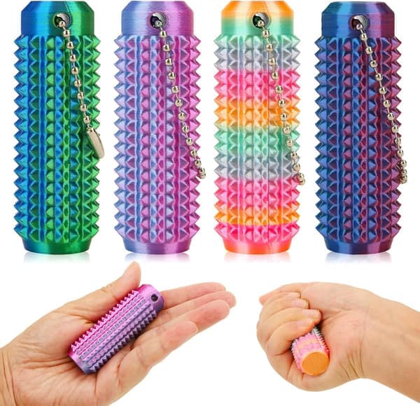 Little Ouchies Fidget – 4-pack smärtstimulerande 3D-printade sensoriska leksaker för vuxna och tonåringar