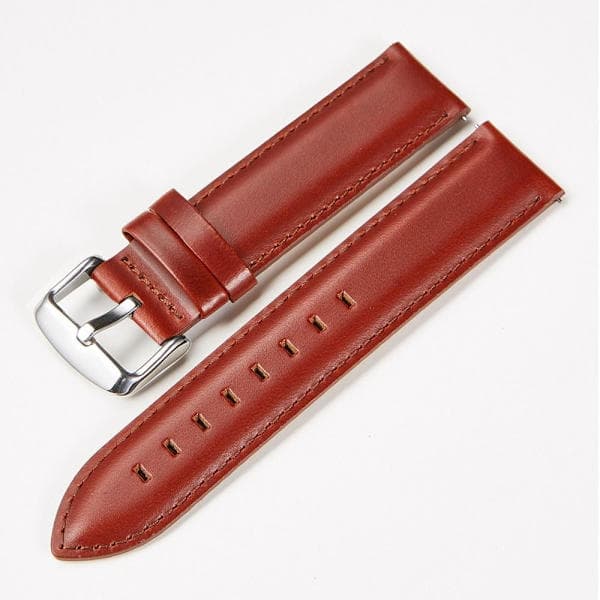 Urrem Læder LYSBRUN 22MM Lys Brun 22mm Lys Brun 22mm Light Brown