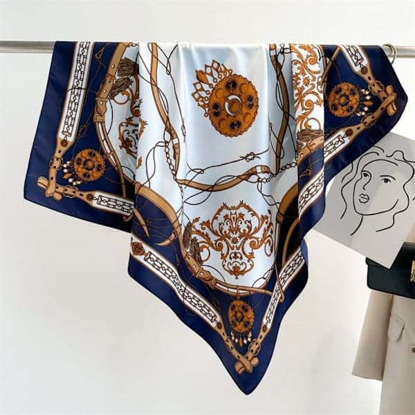 90x90 cm Silkessjalar Strand sjal 1 1 1 1 1