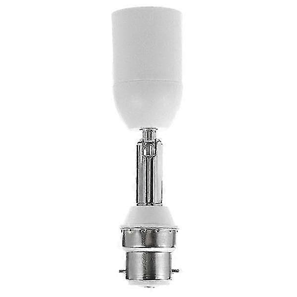 B22 til E27 2a Drejelig Fleksibel Forlæng Universal Konverter Pære Adapter Lampeholder Ac250v