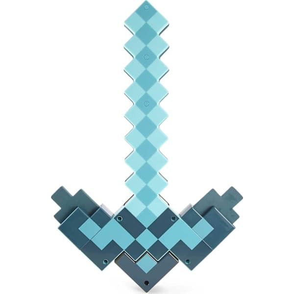 Minecraft Leksaker Svärd och Hacka Minecraft Spel Transformation Bekväm Klassisk - Perfekt blå blue