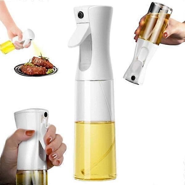 Sprayflaske Olje - Oljesprayflaske Vanntåke 200ml Hvit hvit